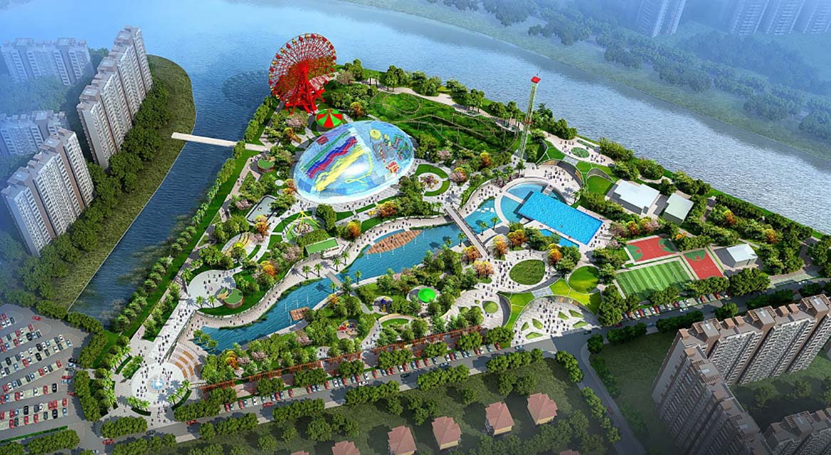 東莞市樟木頭濱江水上世界主題公園規劃方案圖5