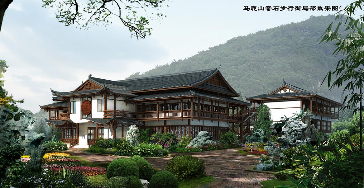 馬鹿山公園景觀規劃方案設計圖1