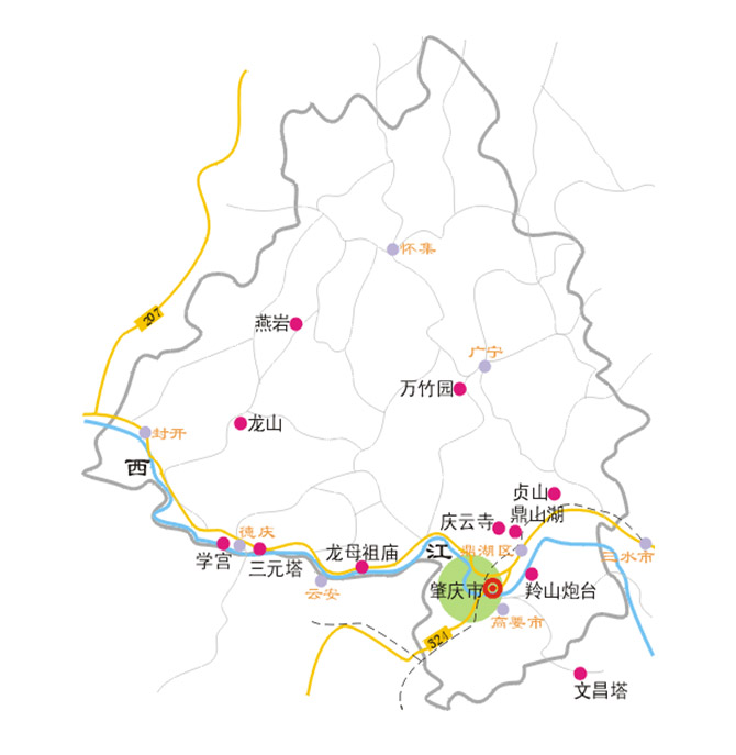 龍母祖廟風景旅游區規劃設計項目地塊說明