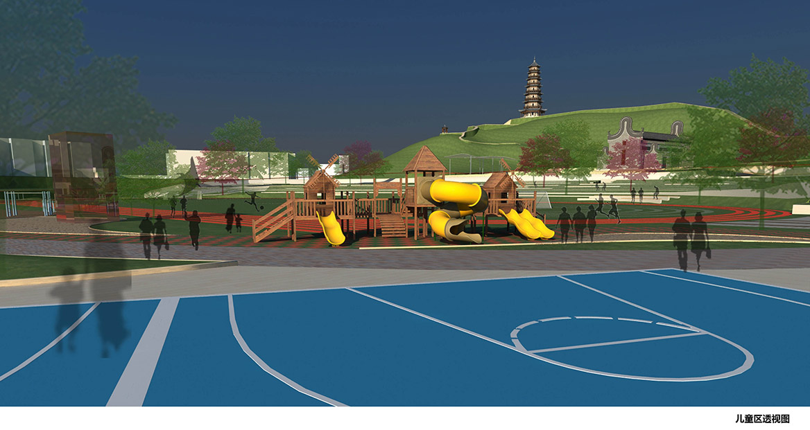 東莞市橋頭鎮體育文化公園規劃設計圖8
