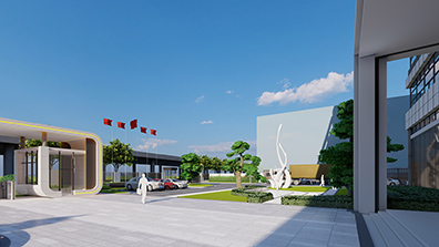 工廠企業綠地園林景觀設計要點