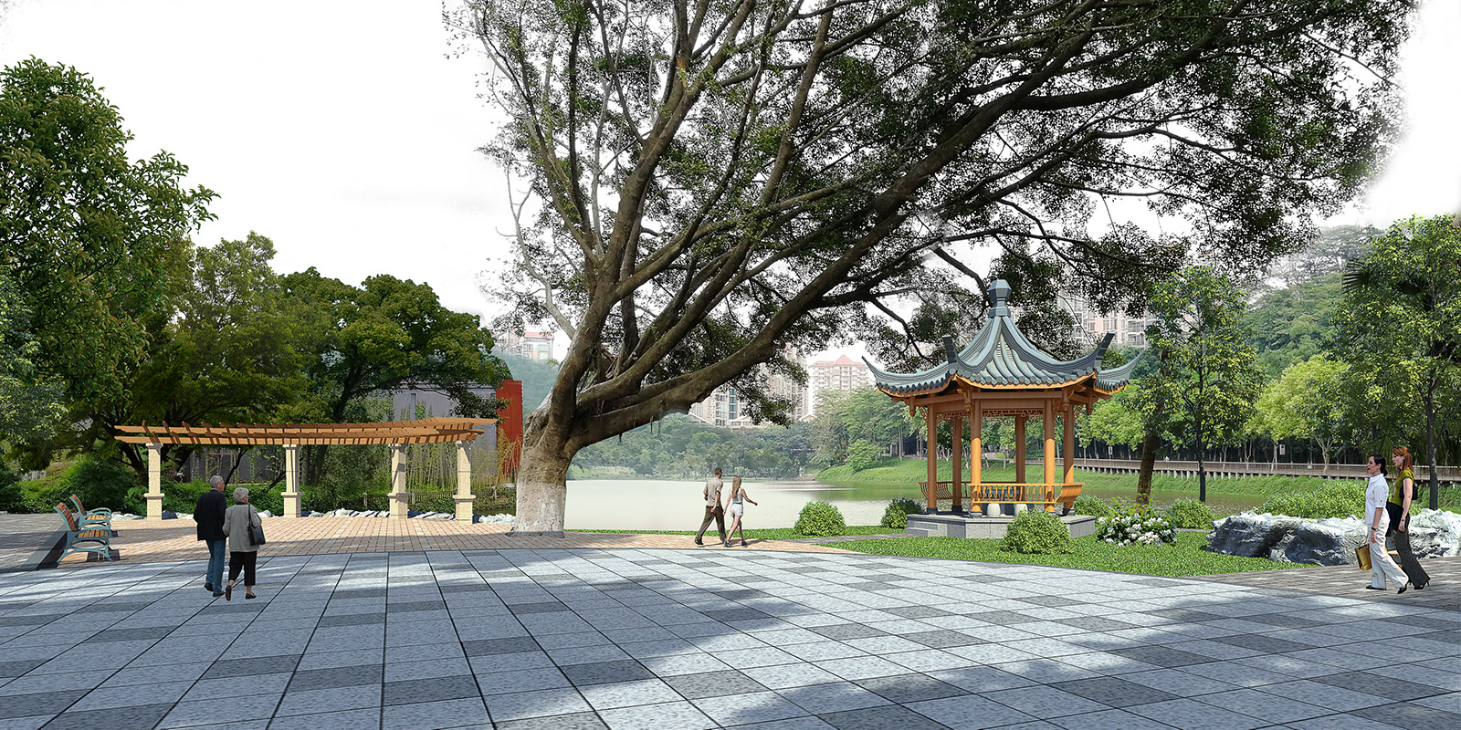 規劃園林景觀設計工程的要點