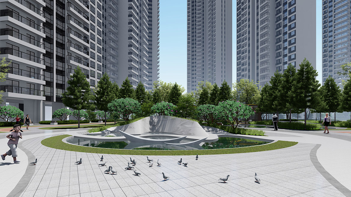 住宅小區景觀設計1